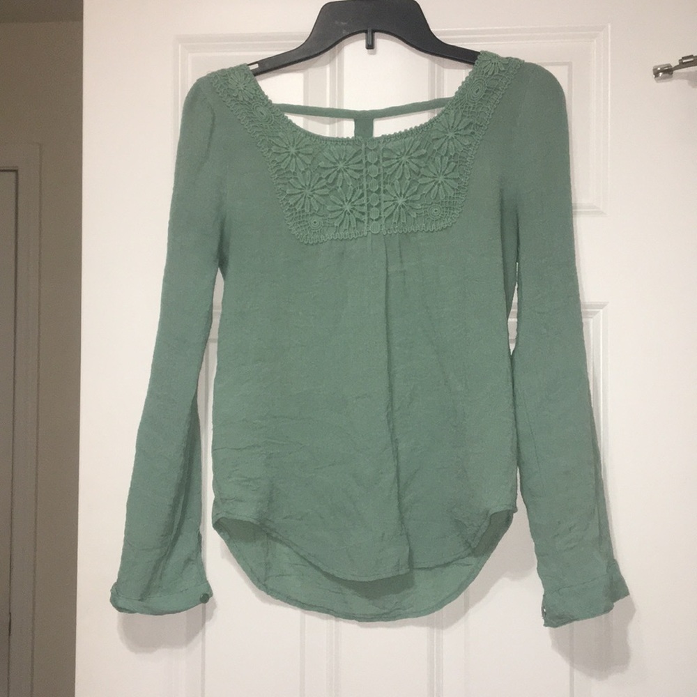 Long sleeve blouse
